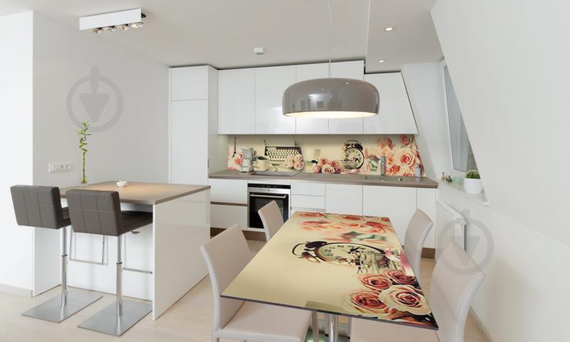 Наклейка виниловая на стол Zatarga «Утро в Париже» 650х1200 мм Z180480/1st