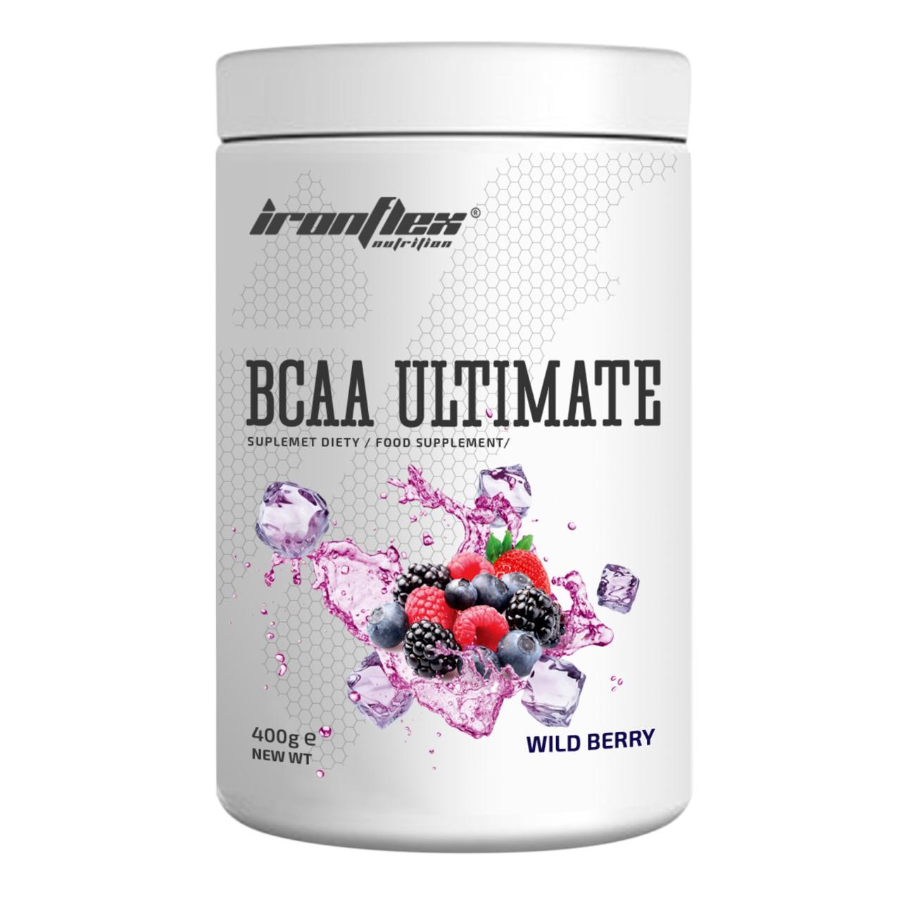 Аминокислоты BCAA Ultimate Instant Wild berry 400 г