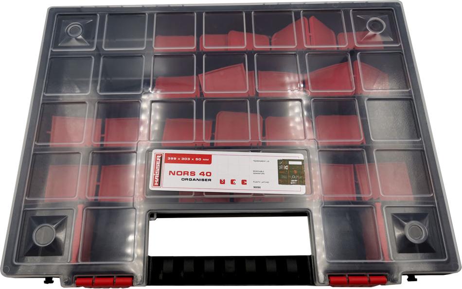 Органайзерс Haisser Nors 40 с регулируемыми секциями 399х303хх50 мм (90090)