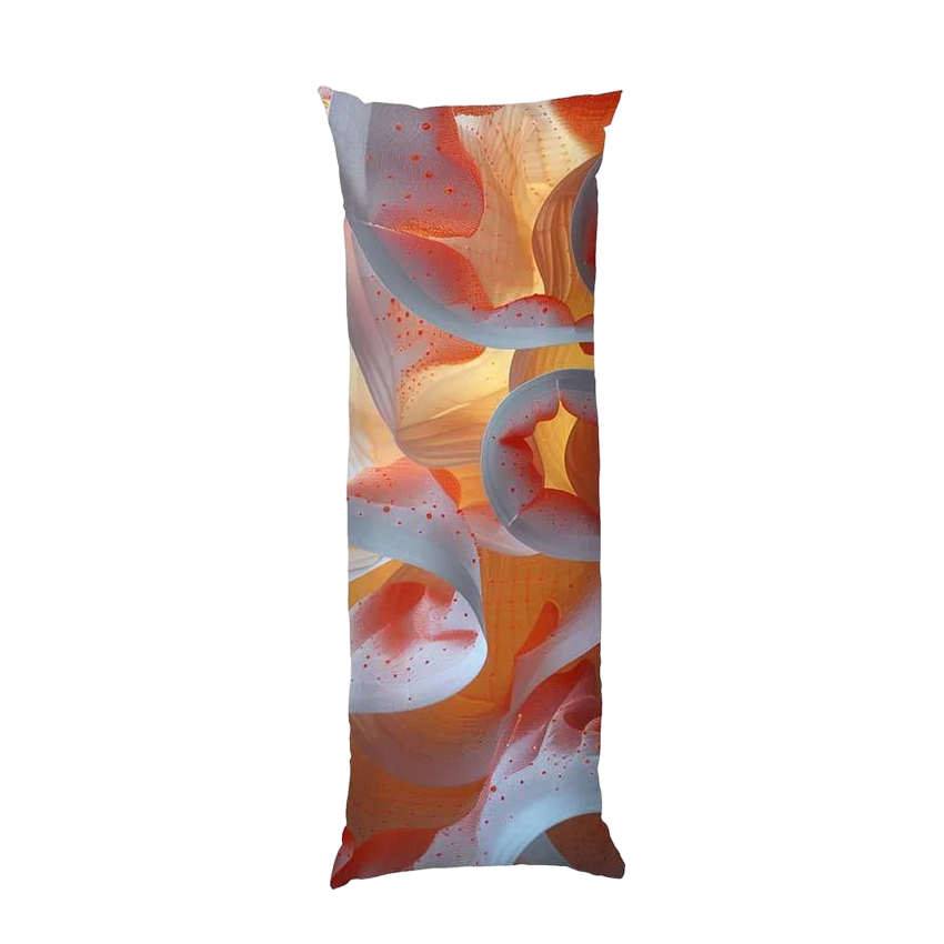 Подушка дакімакура Delicate white fabric габардин 70х30 см (113839)