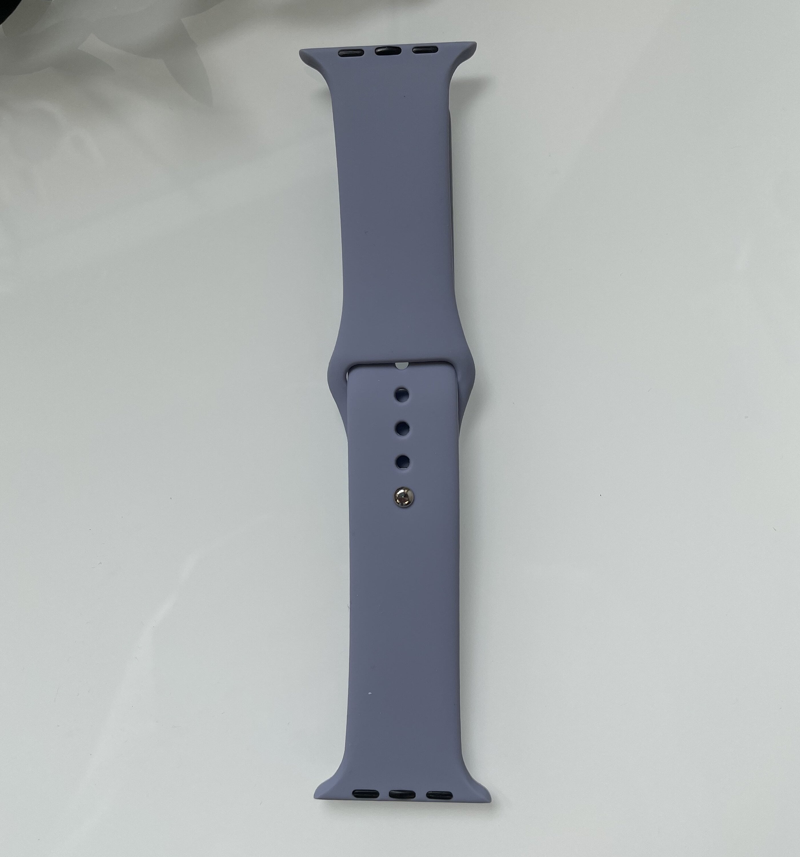 Ремешок для смарт-часов силиконовый Apple Watch 38/40 мм Сиреневый (RW040)