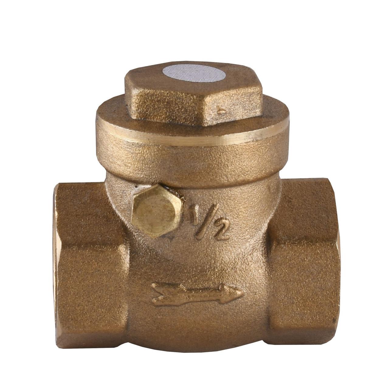 Клапан обратного хода воды Solomon 2" хлопавка 130 латунь (2642390258)