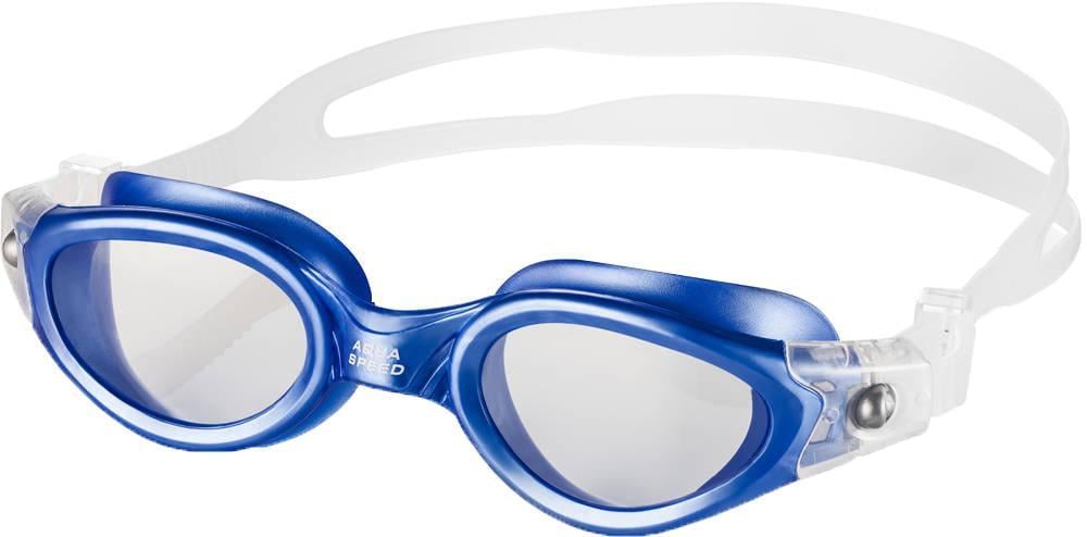 Очки для плавания Aqua Speed PACIFIC 3357 Синий/Прозрачный (5908217633576)