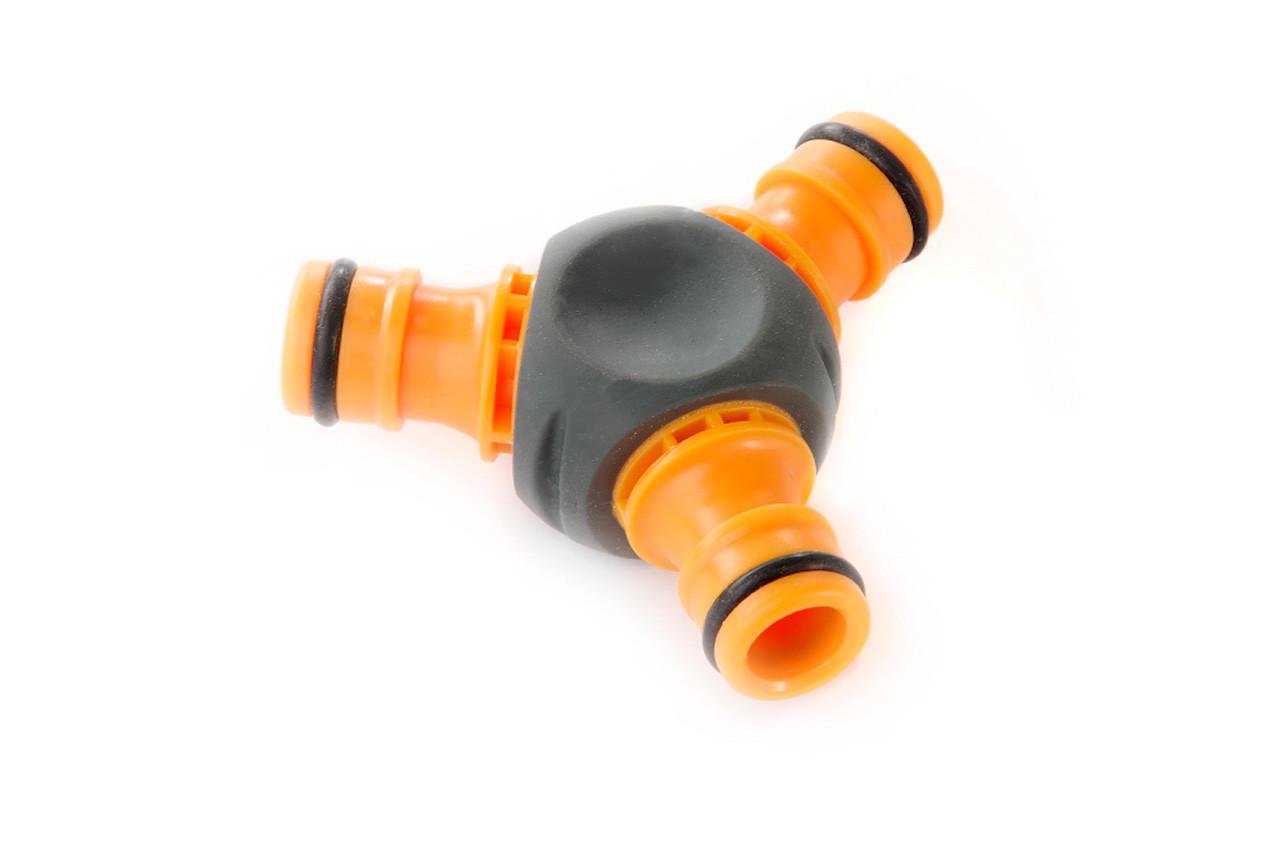 Адаптер-тройник Сила PRO для коннектора 1/2"x1/2"x1/2" (551124)