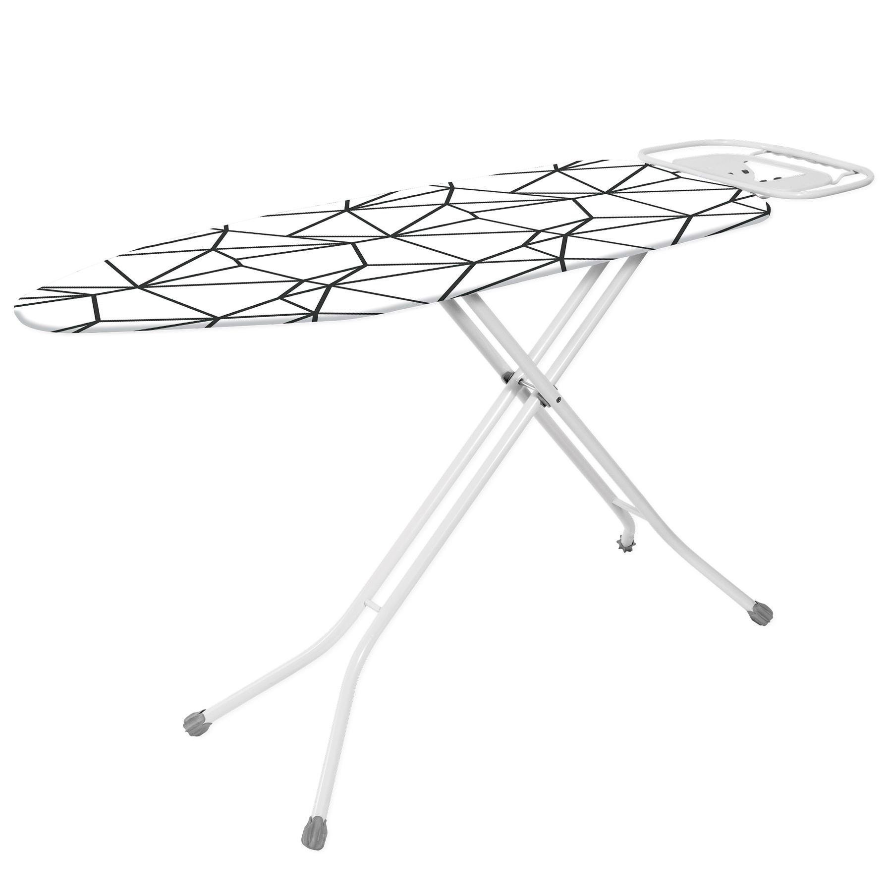 Доска для глажки Casa Si Elegance Plus 125x42 см White Spyder Web (CS93589L211) Доска для глажки Casa Si Elegance Plus 125x42 см White Spyder Web (CS93589L211)