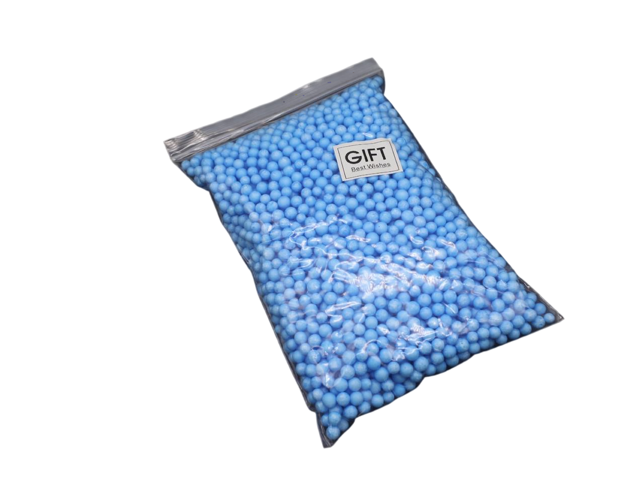 Шарики пенопластовые наполнитель для украшения и рукоделия 20 г Голубой (KR-024-4)