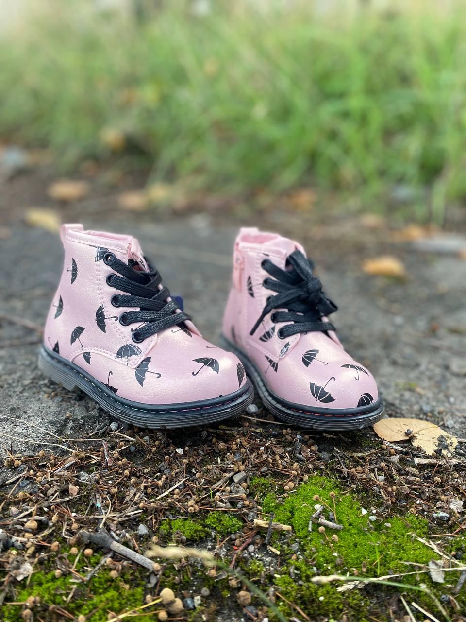 Ботинки демисезонные для девочки Sluch Q149 р. 23/15 см Розовый (1663784269) - фото 3 Ботинки демисезонные для девочки Sluch Q149 р. 23/15 см Розовый (1663784269) - фото 3