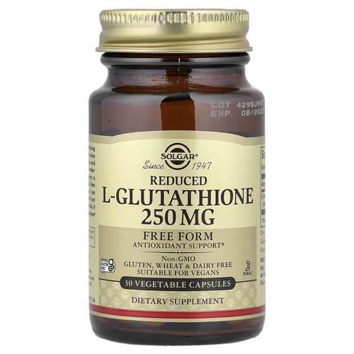 Глутатион Solgar L-Glutathione 250 мг 30 Capsules (SOL-01350)