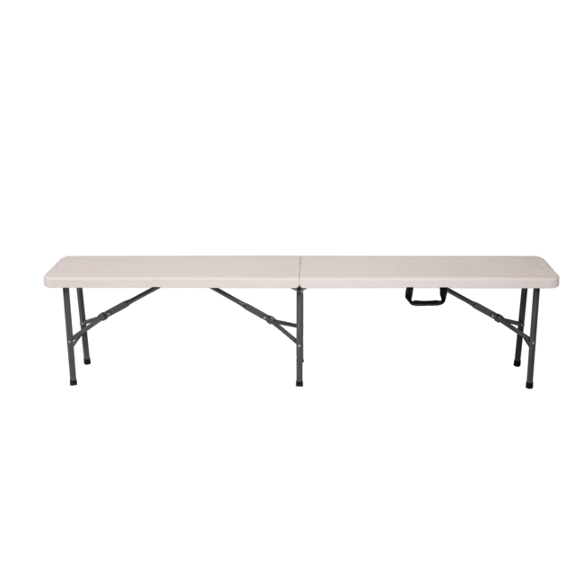 Лавка садова складана Bonro BS 183-2 Білий (17816790) - фото 2