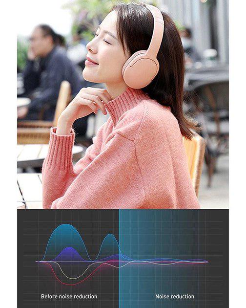 Наушники TWS Encok Wireless headphone D02 Pro Pink (NGTD010304) - фото 8