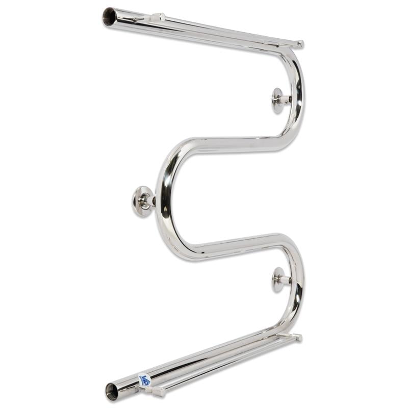 Полотенцесушитель водяной для ванной Laris Змеевик 25 РС3 из нержавеющей стали 500х500 мм с 2-мя полками 1/2" Хром (147-127-71207182) Полотенцесушитель водяной для ванной Laris Змеевик 25 РС3 из нержавеющей стали 500х500 мм с 2-мя полками 1/2" Хром (147-127-71207182)