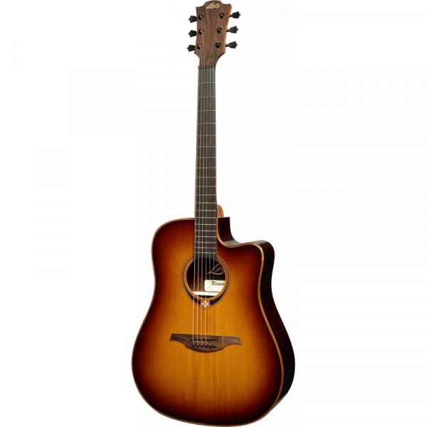Электроакустическая гитара Lag Tramontane T118DCE-BRS (51409)