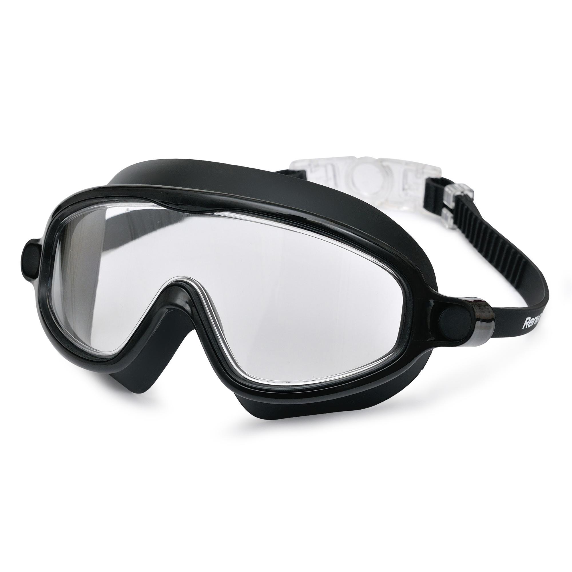 Маска для плавания детская Renvo Garsen JR Anti-fog OSFM Черный (1SM110-01)