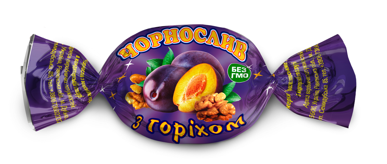 Цукерки Аметист Плюс Чорнослив з горіхом 500 г (213820)