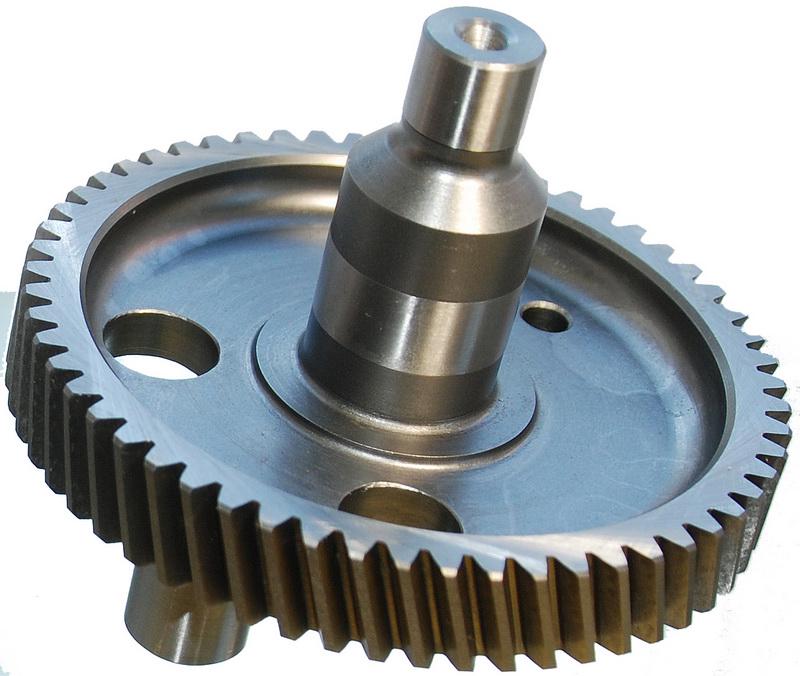 Шестерня-кривошип отбойного молотка Makita HM1202C 323877-9 d12х20х79х13 57 зубов (перф636)