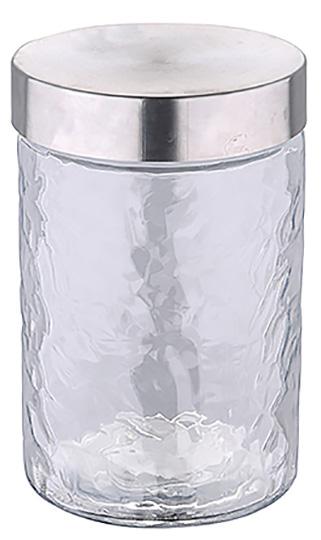 Банка для продуктів Renberg Sienna скляна з металевою кришкою 1,2 л (RB-12016) Банка для продуктів Renberg Sienna скляна з металевою кришкою 1,2 л (RB-12016)