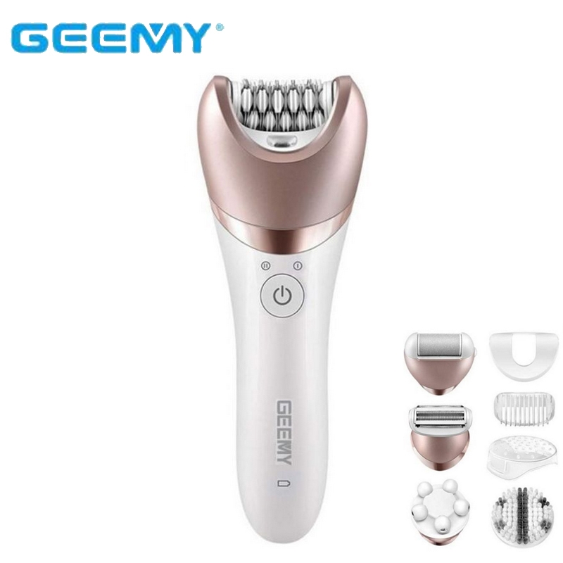 Эпилятор GEEMY GM-7003 5в1 беспроводной аккумуляторный (tf7414) - фото 2 Эпилятор GEEMY GM-7003 5в1 беспроводной аккумуляторный (tf7414) - фото 2