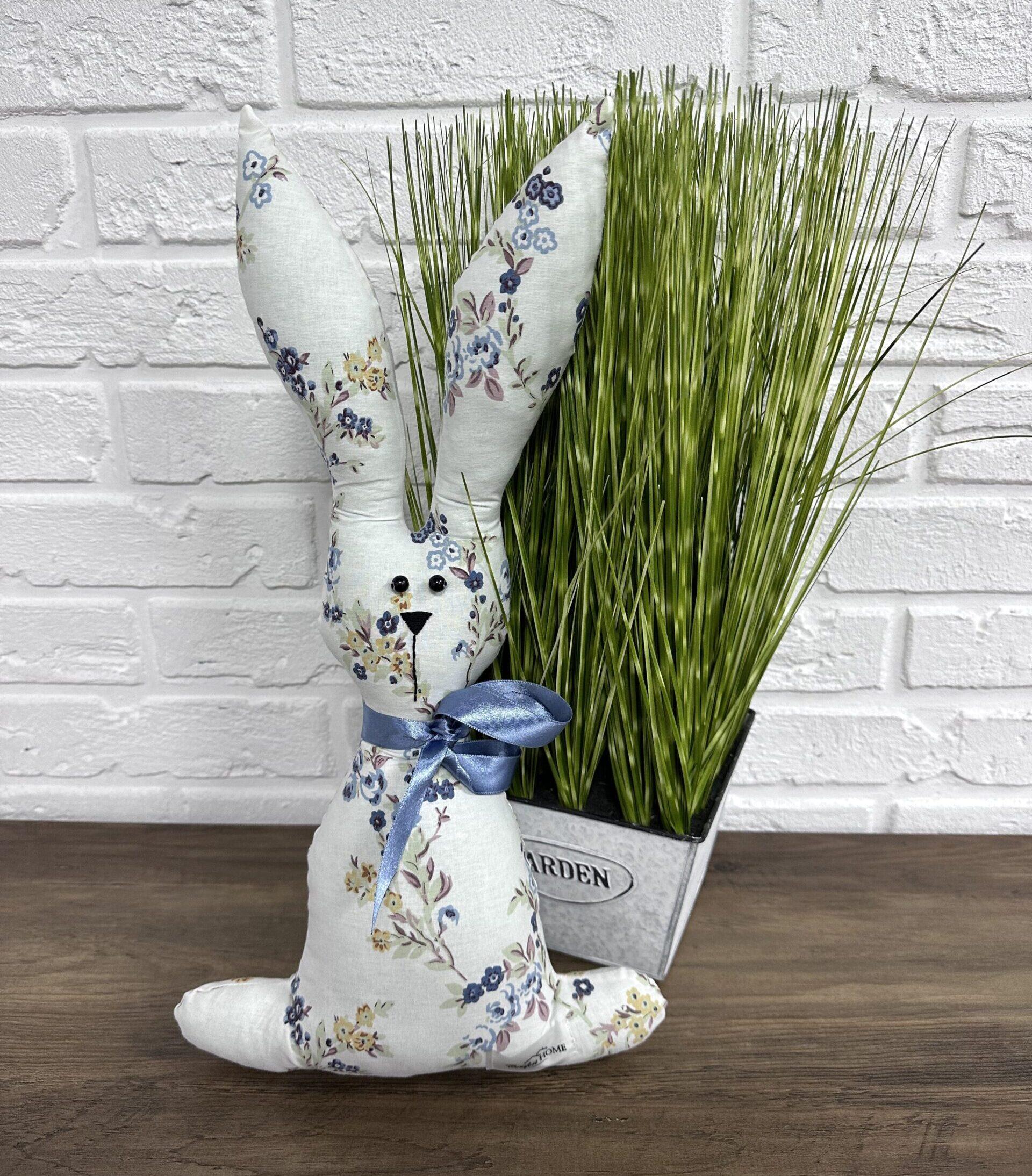 Кролик пасхальный Sakura blue Comfort Home текстильный 45 см