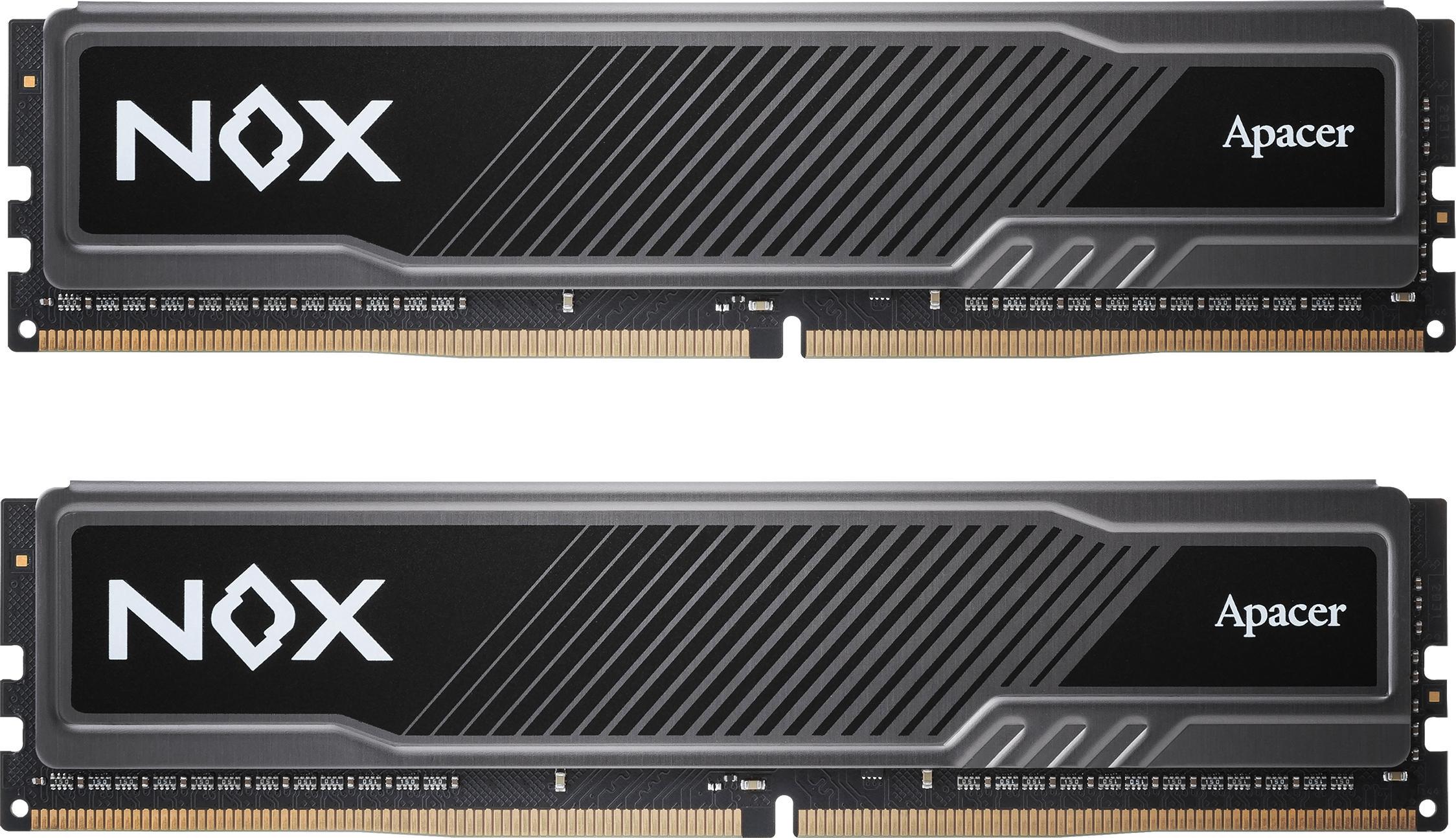 Оперативна пам'ять Apacer NOX DDR4 2x8GB/2666 (AH4U16G26C08YMBAA-2)