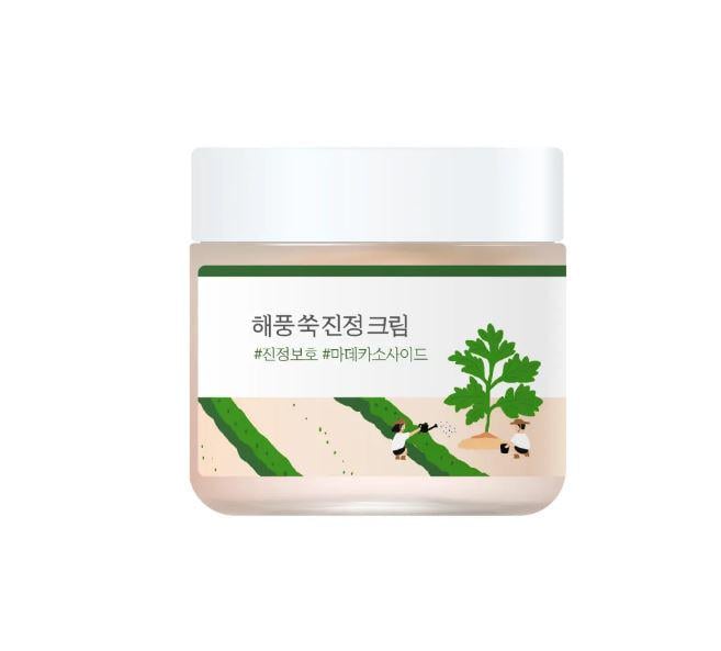 Крем заспокійливий Round Lab MUGWORT Calming Cream з морським полином 80 мл