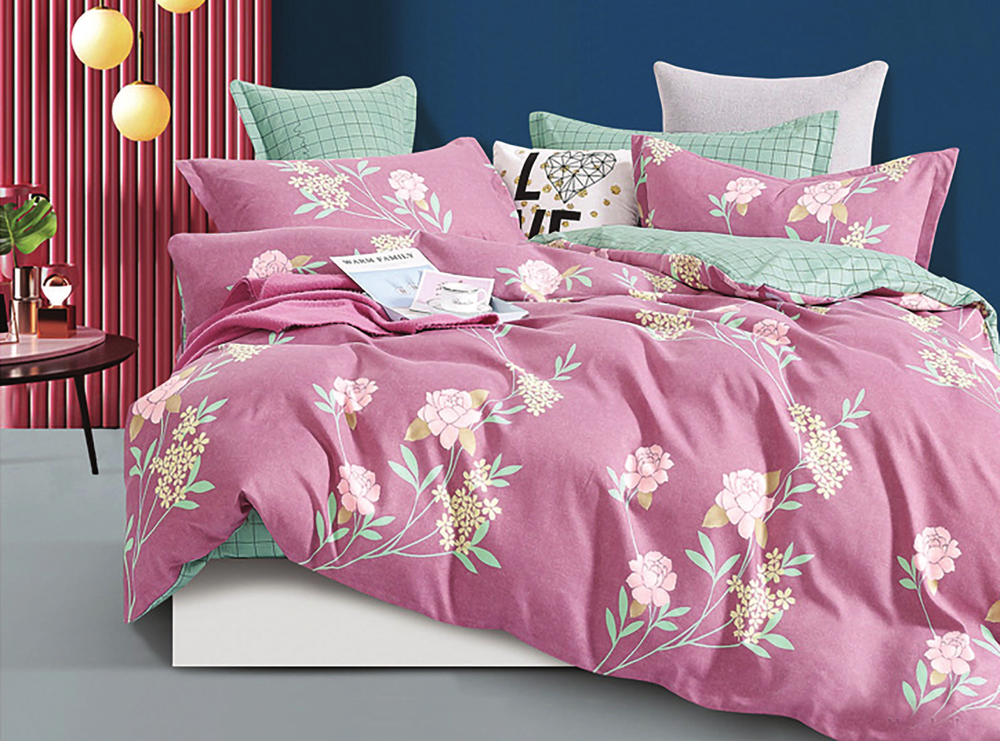 Комплект постельного белья Home comfort евро хлопок 9983211 (DR012736)