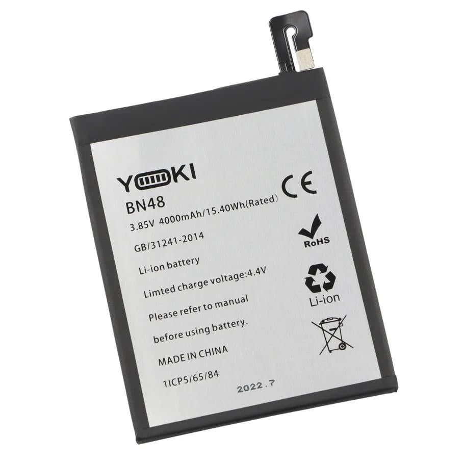 Аккумулятор Yoki для Xiaomi Redmi Note 6 Pro Euro/BN48 (2020000320982) Аккумулятор Yoki для Xiaomi Redmi Note 6 Pro Euro/BN48 (2020000320982)