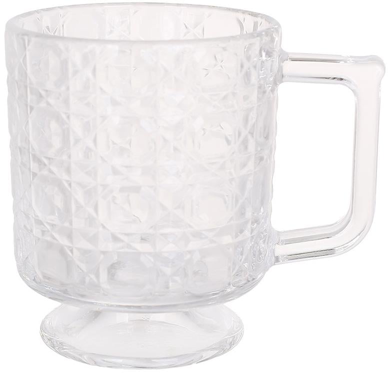 Набір скляних кухлів Butterfly 300 мл 6 шт.