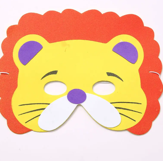Маска детская Лев One size Разноцветный (51030)