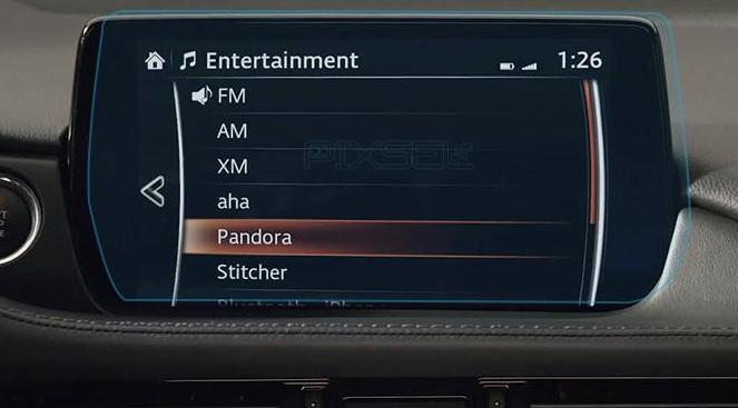 Стекло защитное Pixsel на монитор Mazda 6 9,8“ 2018 закаленное глянец