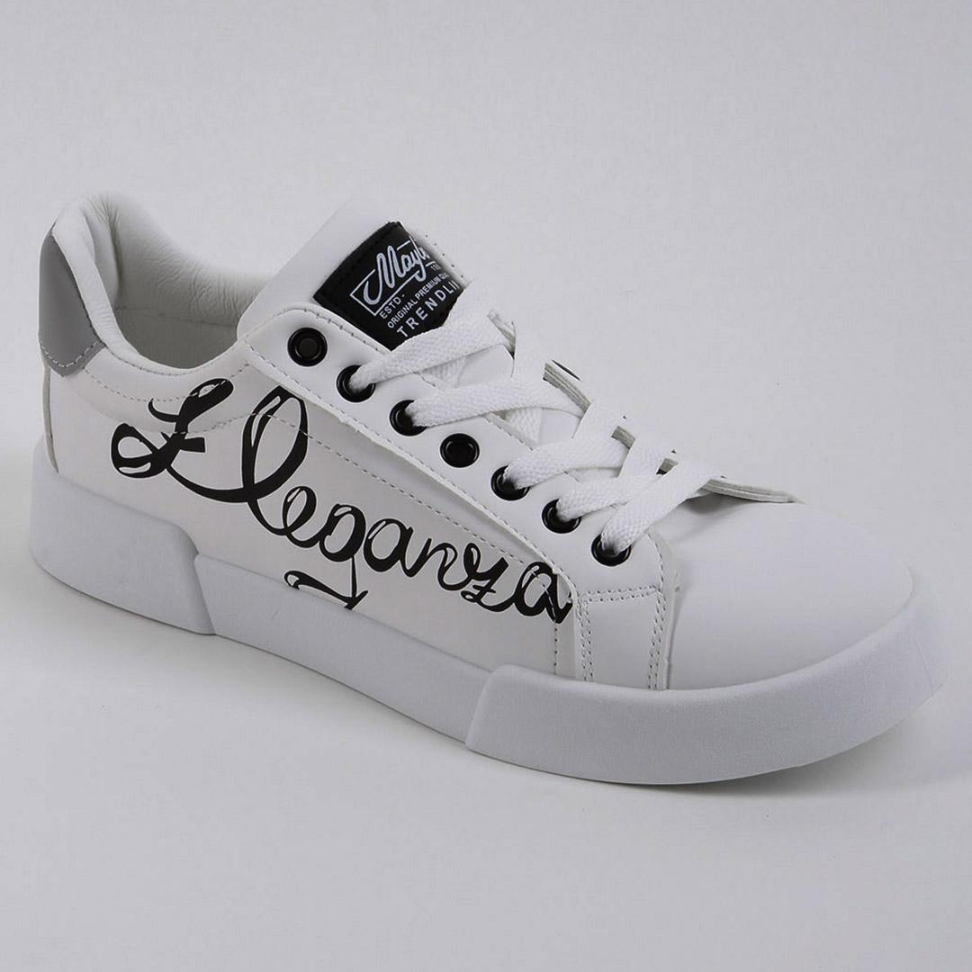 Кеды женские 39046 р. 39 24,5 см Белый