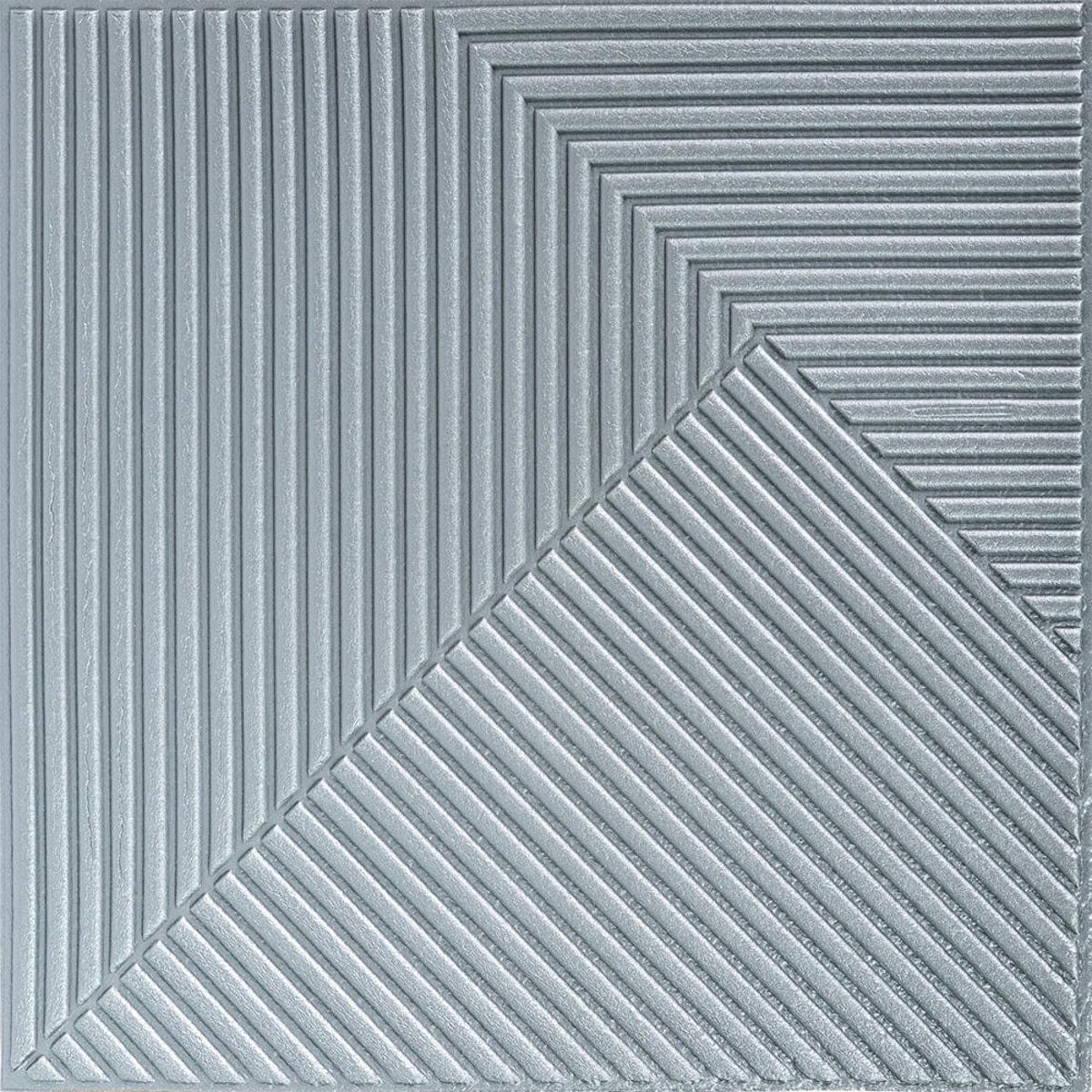 Панель стеновая 3D Бамбук 500х500х5 мм Серый (SW-00002878)