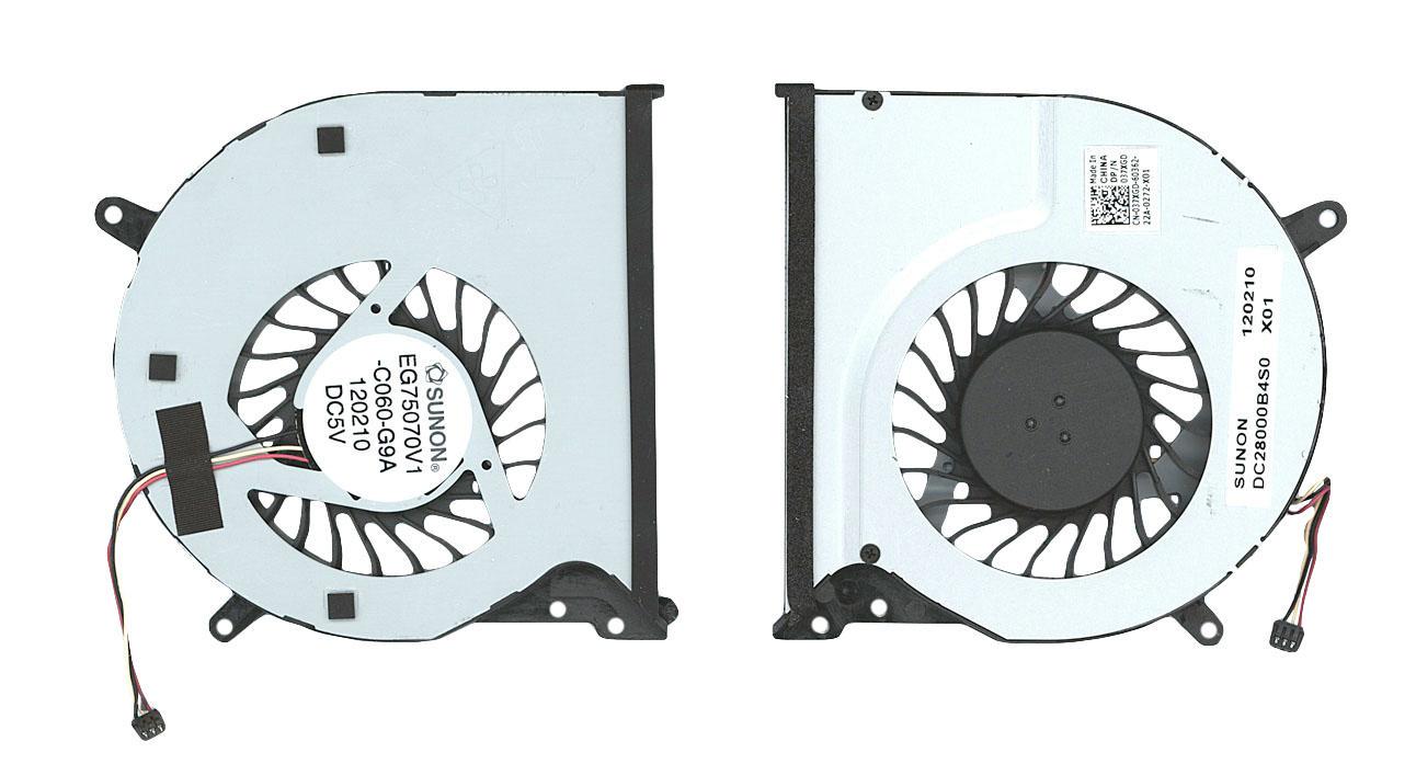 Кулер для ноутбука Dell XPS 15 L521X 5V 0.5A 3-pin SUNON