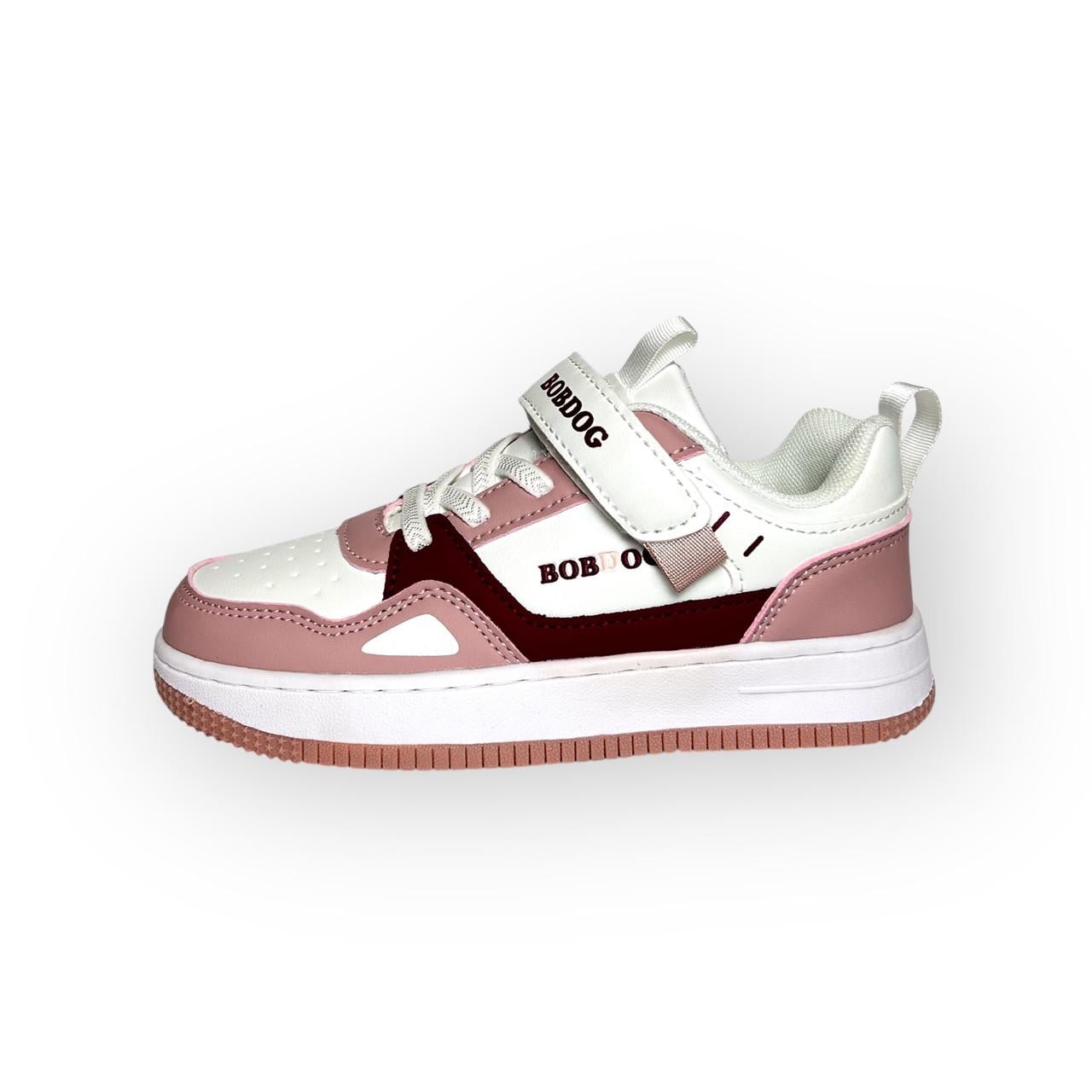 Кроссовки детские для девочки BobDog р. 30-18,6 см Молочно-розовый (31043293)