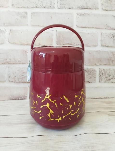 Термос пищевой со стеклянной колбой 1,0 л (LU001133)