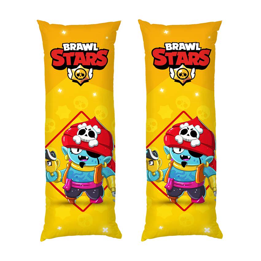 Подушка дакімакура Gene Brawl Stars габардин 70х30 см (112913)