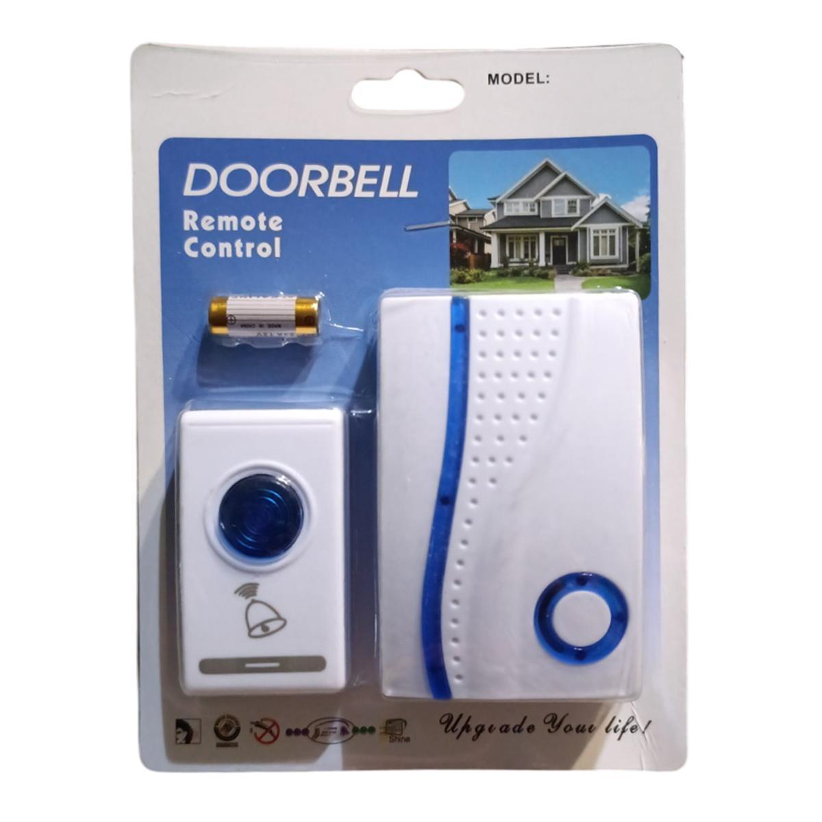 Звонок дверной беспроводной KAMSANG DOORBELL WL-649 32 мелодии приемник в розетку 220V White/Blue (200285) Звонок дверной беспроводной KAMSANG DOORBELL WL-649 32 мелодии приемник в розетку 220V White/Blue (200285)