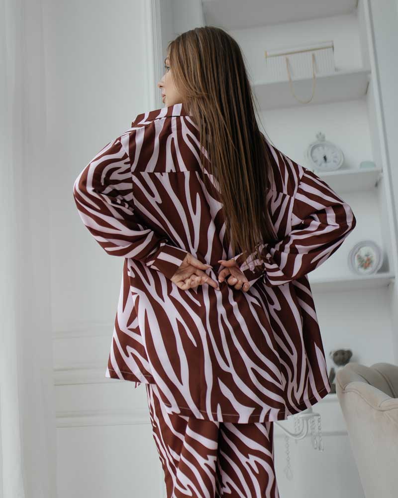 Піжама жіноча Модельєр 7748 р. 44 Бордово-рожевий (11503) - фото 4 Піжама жіноча Модельєр 7748 р. 44 Бордово-рожевий (11503) - фото 4