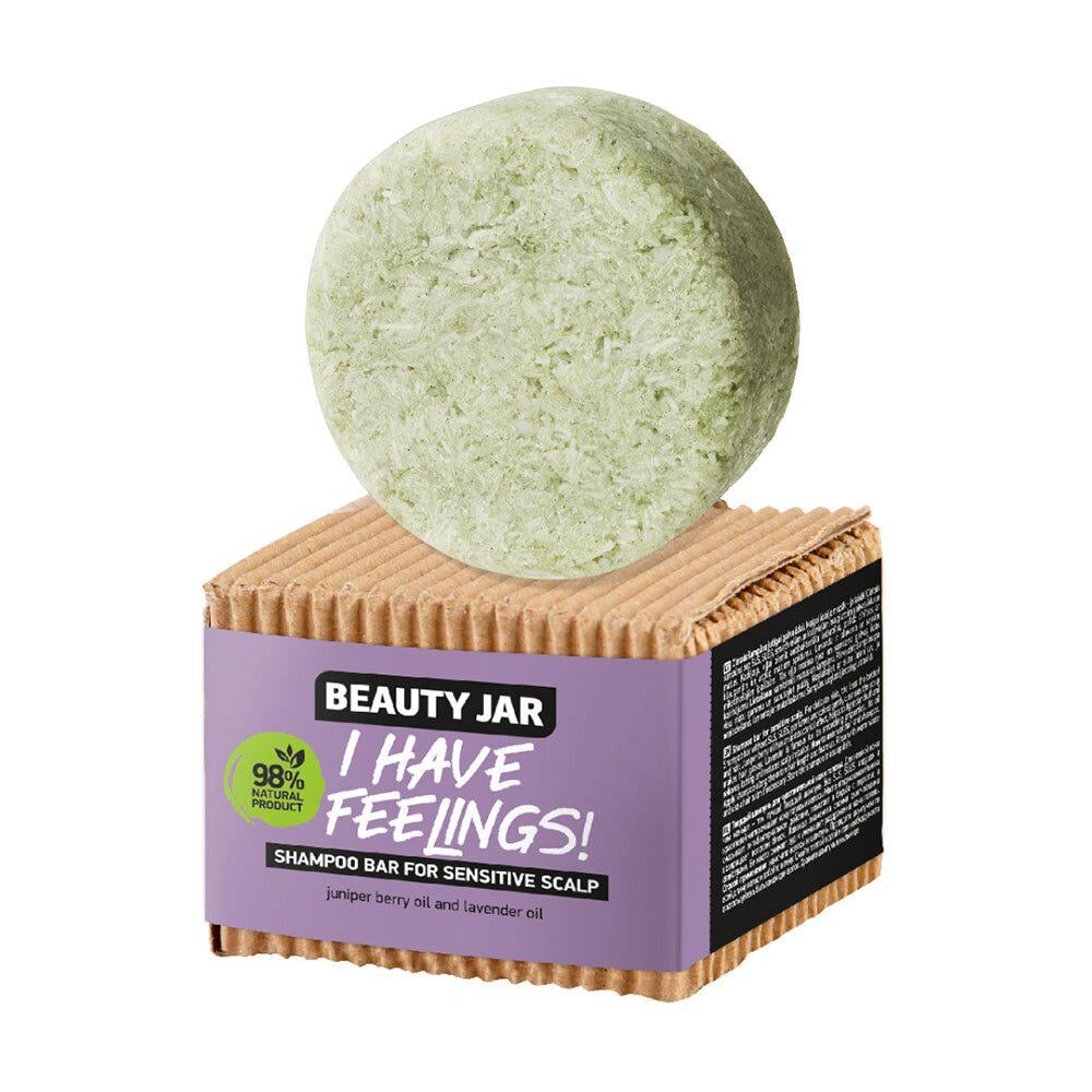 Твердий шампунь для чутливої шкіри голови Beauty Jar I Have Feelings 65 г (4751030831886)