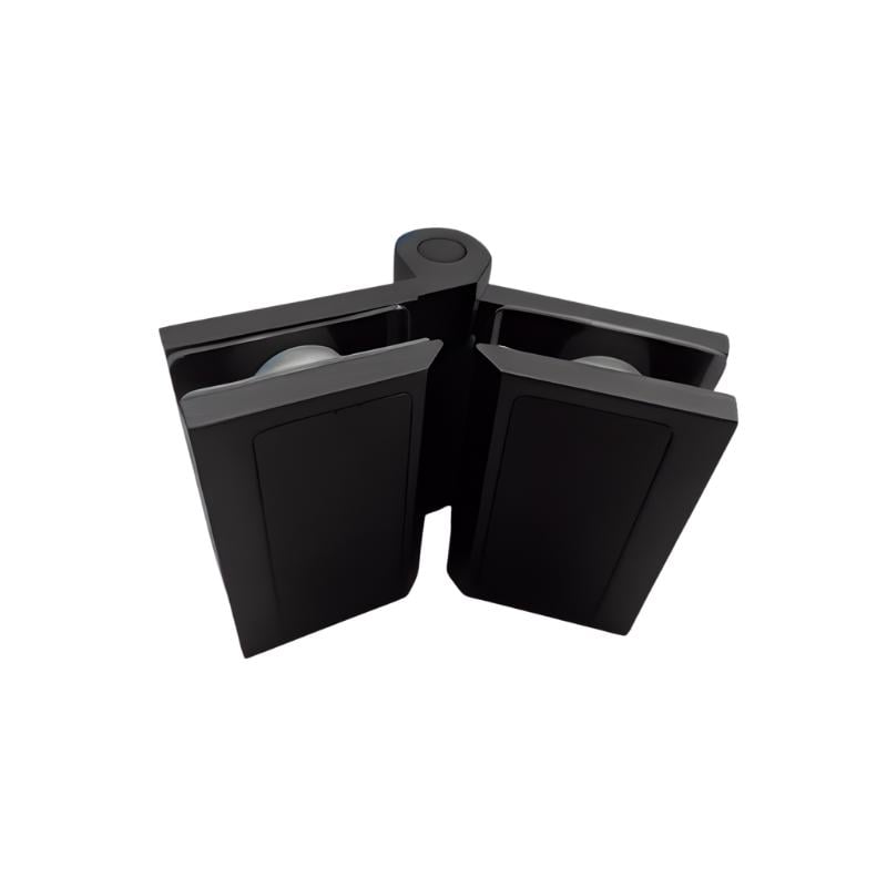 Петля для душової кабіни UA10-85L-28 для скла скло-скло 135° з прихованим кріпленням нержавіча сталь