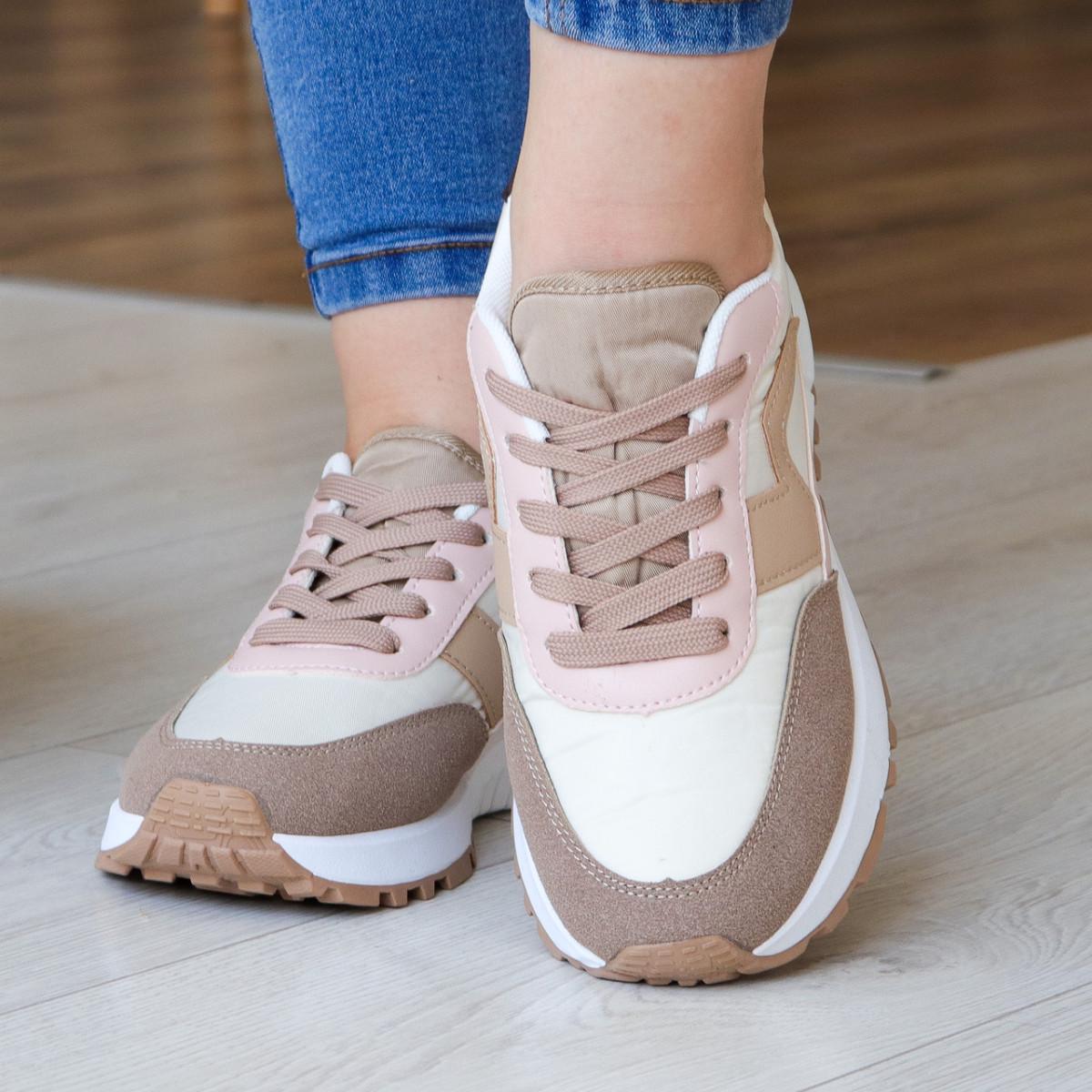 Кросівки жіночі Fashion р. 37 24 см Бежевий (3157)