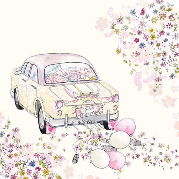 Салфетки для декупажа Ambiente Just Married 18,5г/м2 33х33 см 20 шт. 12 пач. (8712159134940)