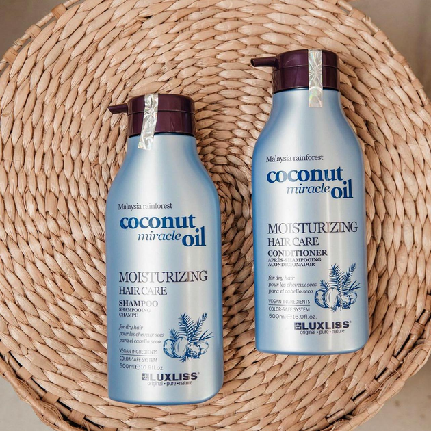 Набір шампунь та кондиціонер Luxliss зволожуючий по 500 мл