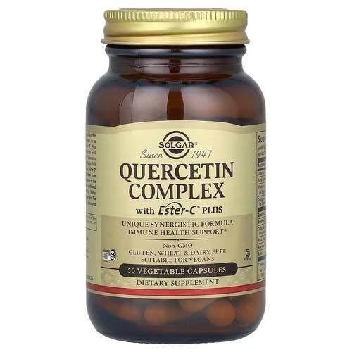 Кверцетин Solgar Quercetin Complex with Ester-C Plus 50 капс. (SOL-02318)