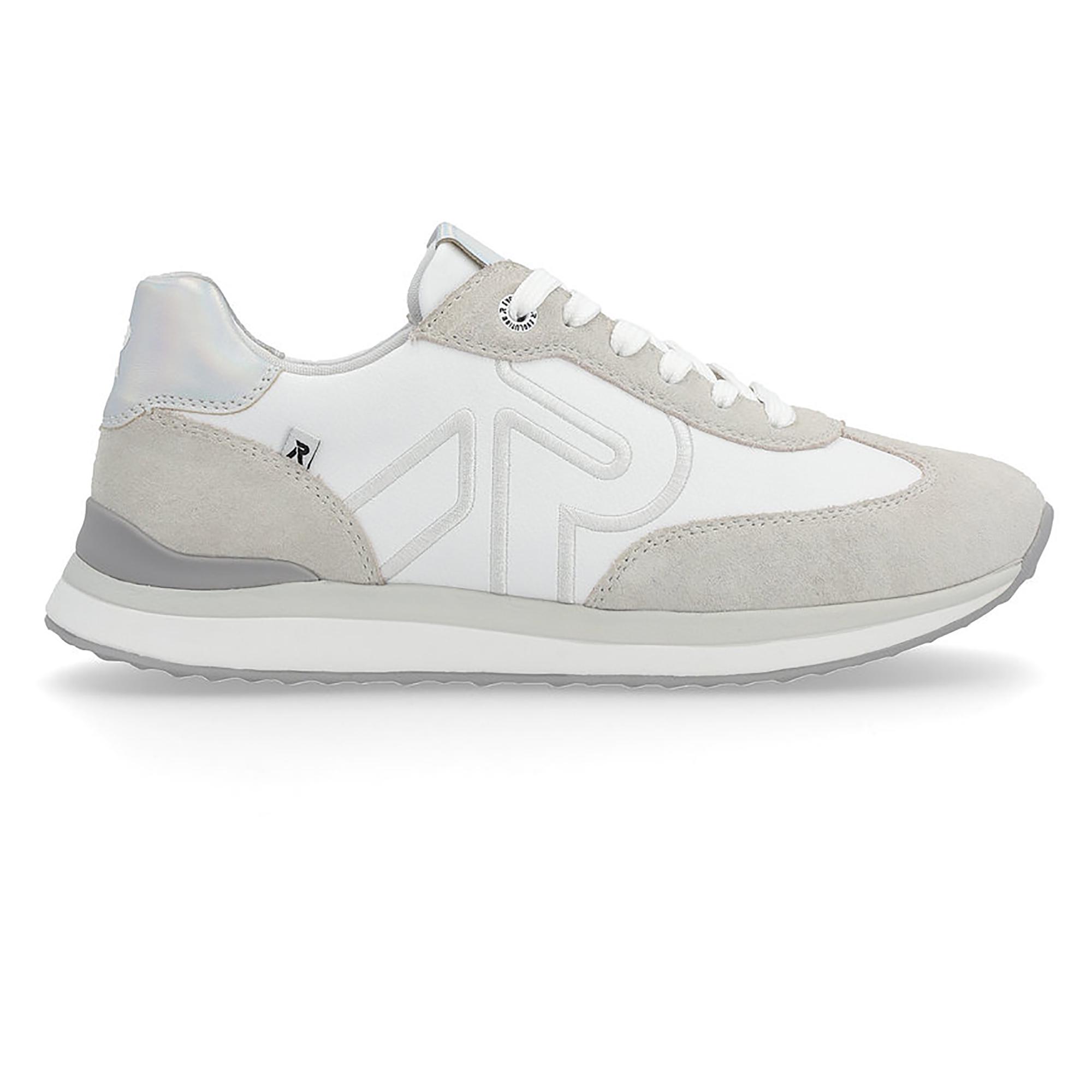 Кроссовки женские осенние RIEKER Evolution р. 39 Белый/Серый (035526-39) - фото 11