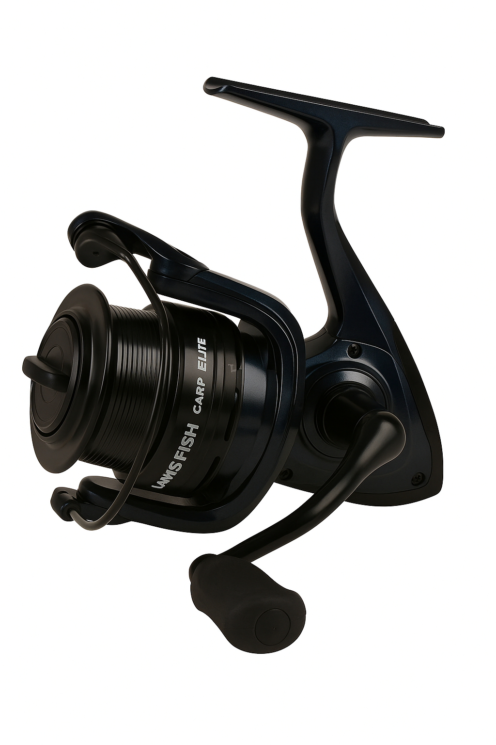 Катушка для рыбалки Sams Fish Carp Elite 6000 безынерционная карповая металлическая шпуля 8+1 подшипников Черный (SF24317-6)