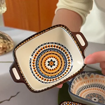 Набір піал Q00656 керамічних 6 шт. - фото 6 Набір піал Q00656 керамічних 6 шт. - фото 6