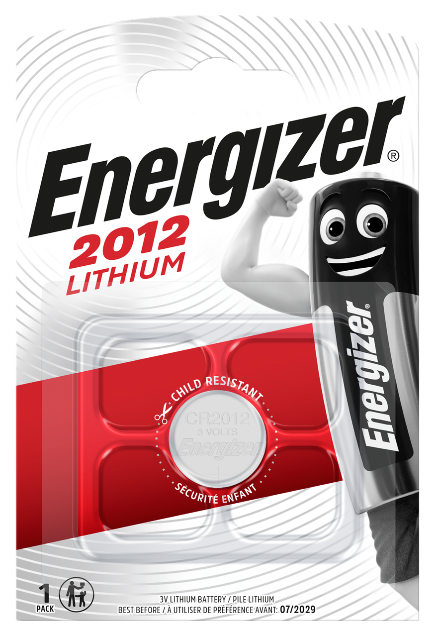 Батарейки Energizer CR2012 Lithium 1 шт. (1488451107)