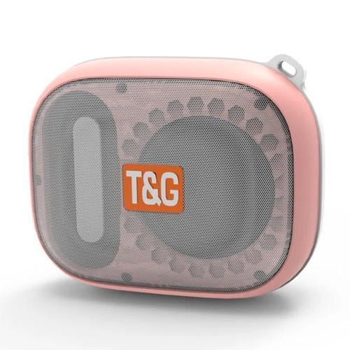 Колонка портативная Bluetooth TG394 IPX7 Pink (2135321667) - фото 1