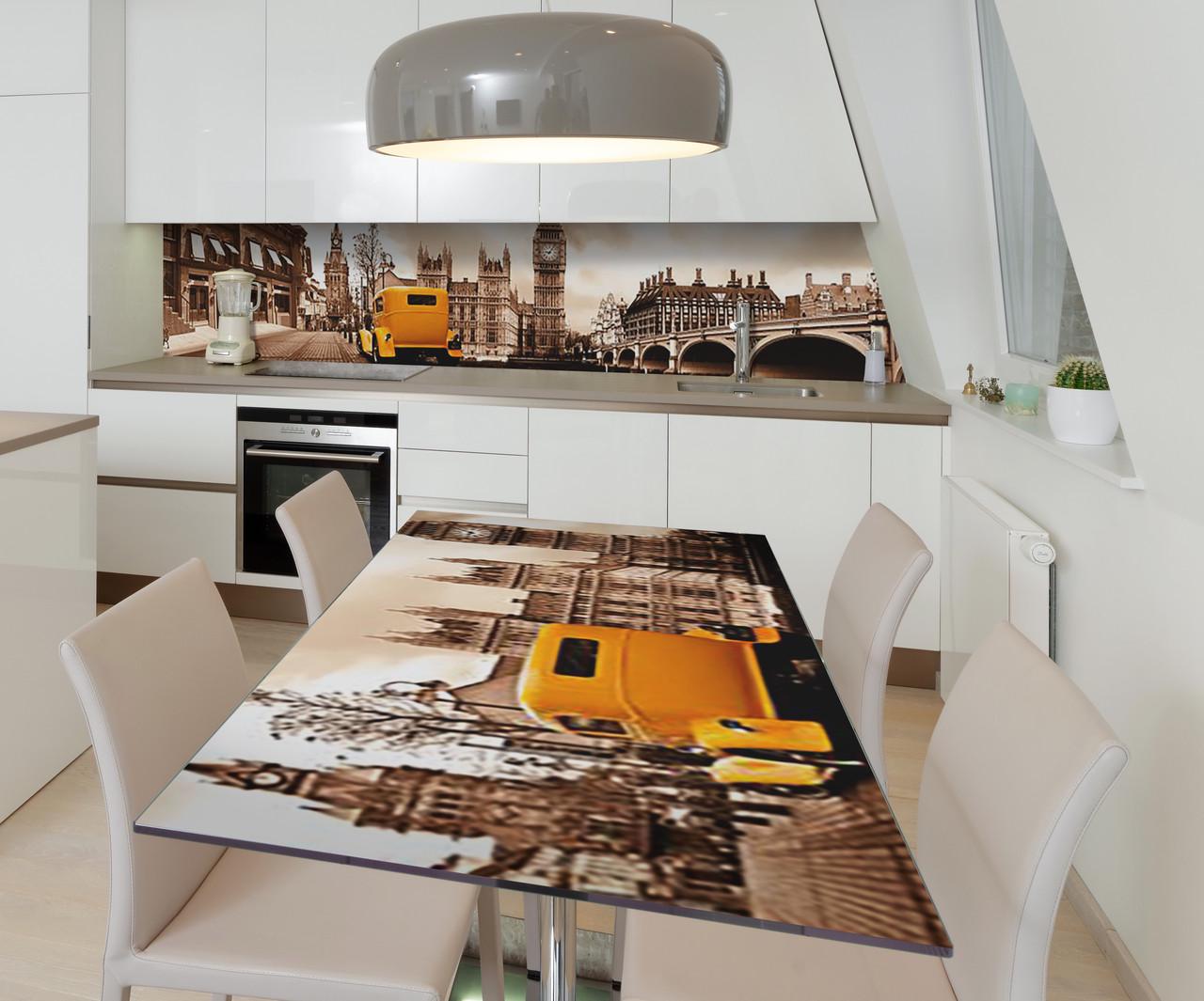 Наклейка виниловая на стол Zatarga Желтый Кэб 600х1200 мм (1289776258) Наклейка виниловая на стол Zatarga Желтый Кэб 600х1200 мм (1289776258)