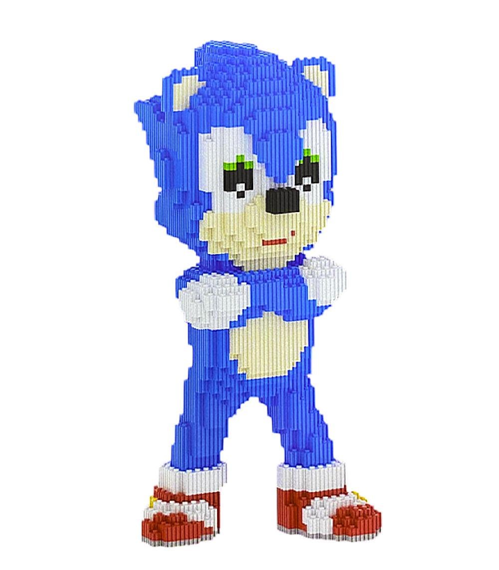 Конструктор 3D Magic Blocks Ежик Соник 35 см (8173)